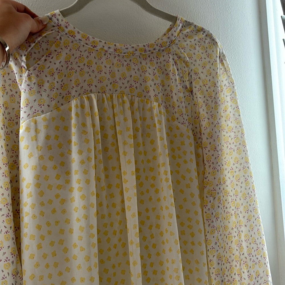 Elodie Yellow Blouse